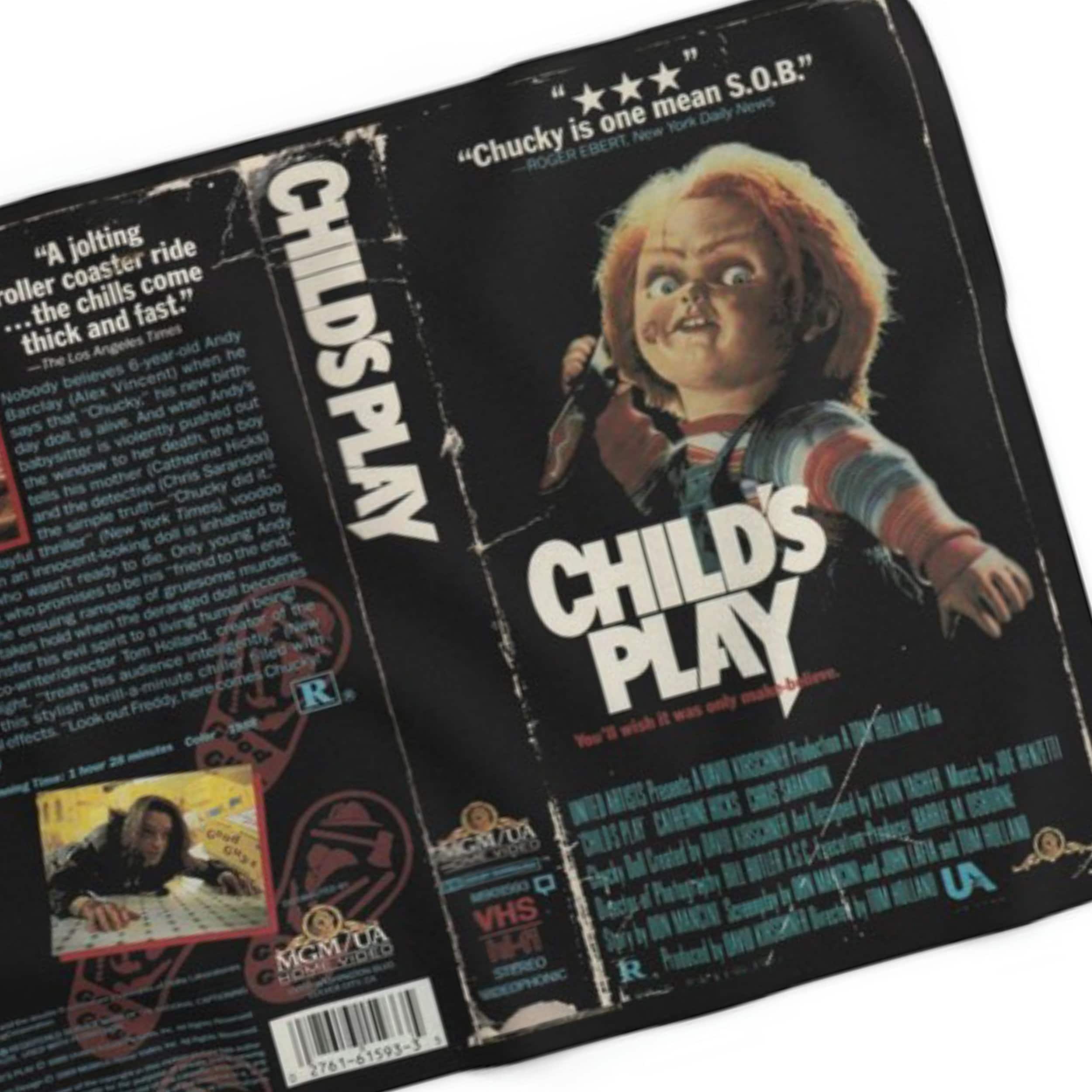 Halloween Vhs Blanket Childs Play Vhs. Blanket Halloween Moovie Sherpa Fleece Blanket Jason Vorhees Freddy Krueger Michael Myers Etsy Canada