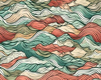 Digital Flowing Pattern