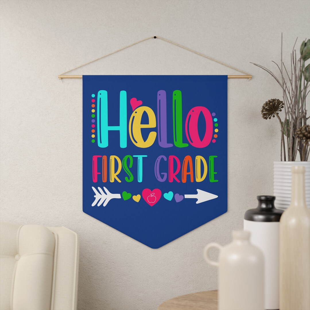 First Grade Classroom Decor, First Grade Teacher Wall Decor, First