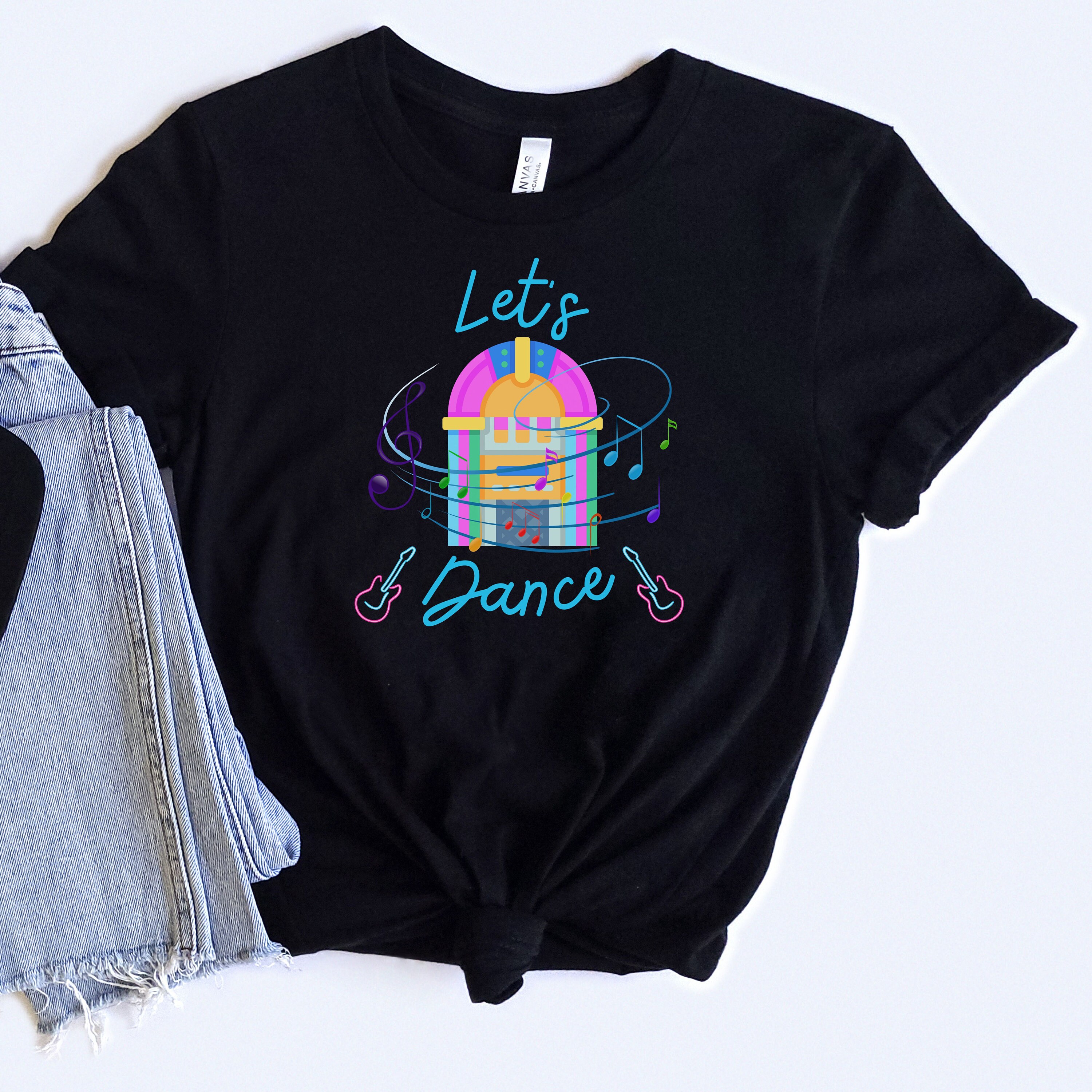 THEVINYLHOUSE★ LETS DANCE TEE ★関税送料込 Let's Dance Unisex Jersey Tee - Etsy