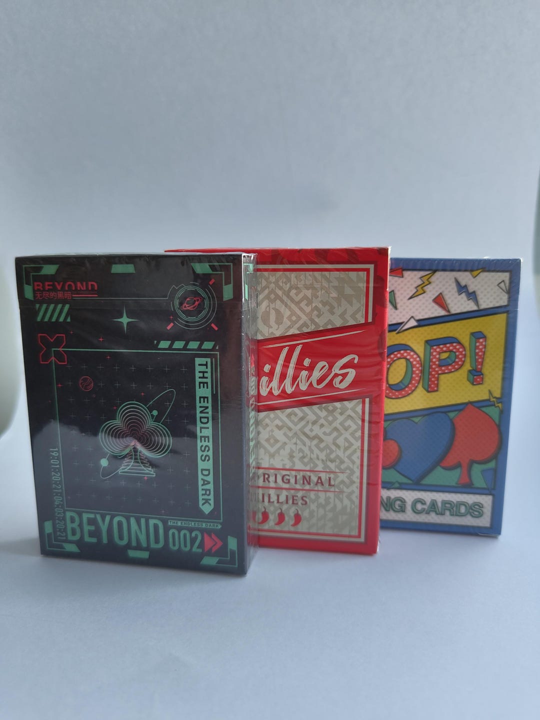 Beyond V2, Pop & Chillies Playing Cards - Black Friday Triple Pack ...