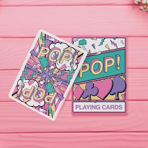 Cartas de Baralho Pop Rosa