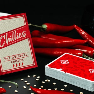 Red Chillies Playing Cards