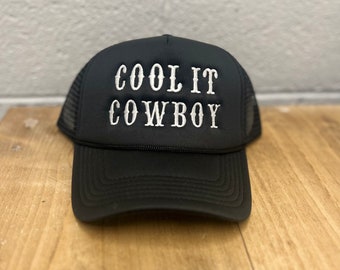 Cool It Cowboy Trucker Foam Hat