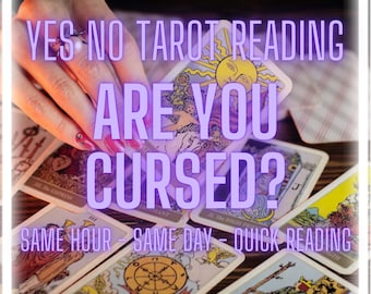 Are You Cursed? Curses Or Devil Eye On You?, Same Hour Aura Psychic Reading, Soul Reading, Yes or No Reading, Cursed Tarot Reading