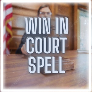 WIN IN COURT Spell/Win Legal Case/Justice Spell, Avoid Prison Jail, Make Judge In Your Favourable, Unfair Criminal cases, Case Dismiss
