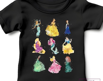 Disney Princess Toddler Tee, Magical Girls Trip Shirt