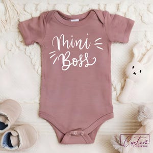 Mimi Boss Baby Onesie®, Funny Baby Bodysuit, Boss Baby Shower Gift, Newborn Outfit, Cute Baby Gift, Gender Neutral Baby Clothes