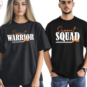 Comfort Colors® MS Awareness Team Shirt, Personalized Her Fight is Our Fight Shirt, Support Squad MS Shirt, Multiple Sclerosis Group Shirt