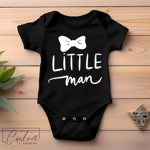 Little Man Onesie, Baby Boy Bodysuit, Baby Shower Gift, Funny Coming Home Outfit, Baby Boy Clothes, Newborn Gift