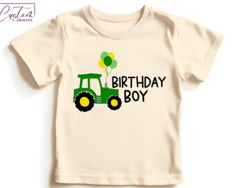 Truck Birthday Boy Shirt, Construction Toddler Tee