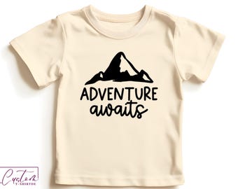Adventure Awaits Baby Bodysuit, Travel Camping Outfit