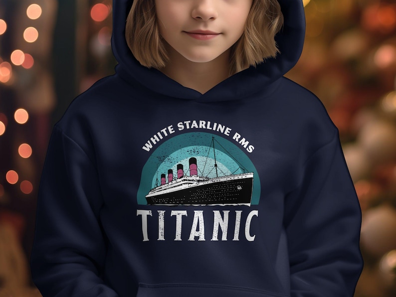 Bateau De Croisière Rétro Titanic 1912 Sweatshirt Unisex