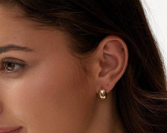 Mini Dome Studs in 18K Gold • Minimalistic Gold Earrings • Stud Earrings • Gifts For Her