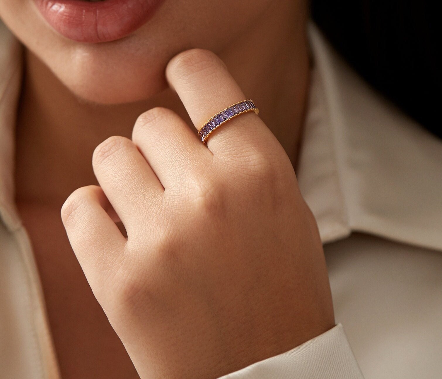 Baguette jewelry deals
