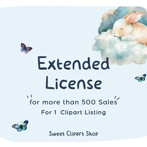 erweiterte Lizenz: Clipart SET > 500 Verkäufe