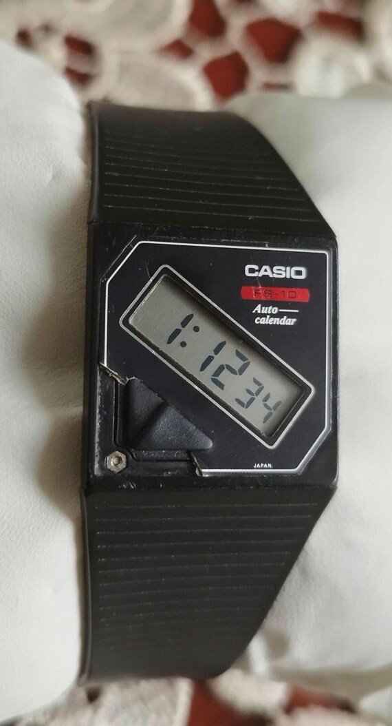 Casio FS 10 Digital Watch Japan Made Working