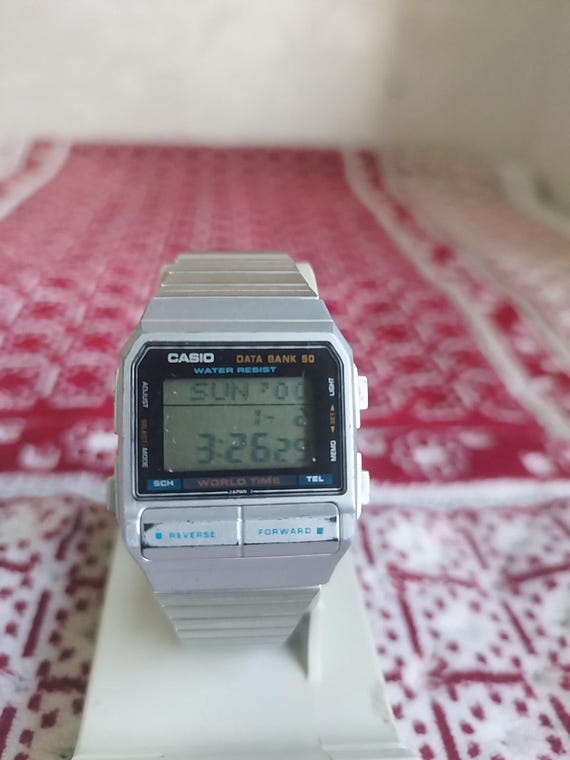 Vintage Casio DB-55W Digital Watch Module 675 Jap… - image 9
