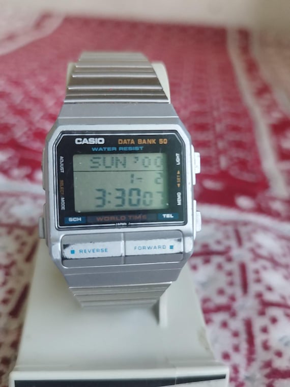 Vintage Casio DB-55W Digital Watch Module 675 Jap… - image 1