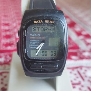 Casio Data Bank AB-50W  Module 753 Japan Made Not Original Cover Working