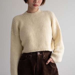 PDF-Datei Häkelanleitung für Pullover (englisch), I Smell Snow Pullover, Häkelpullover, Häkelpullover, Größe Inklusive Häkelmuster