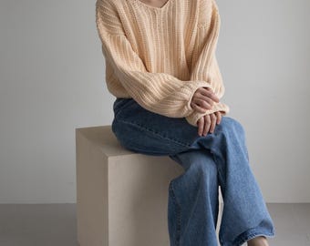 Patrón de jersey de crochet para fiesta en el jardín: suéter y top 2 en 1 (patrón PDF, inglés)
