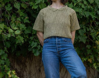 Sommer Top Häkelmuster: To The Ivy Garden Tee (PDF Anleitung, englisch)
