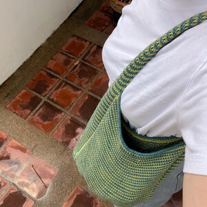 Tunisian Crochet Bag Pattern | Knit Look Tote PDF | Modern Handmade Purse | Beginner Tunisian Project | Everyday Crochet Bag | Not Knit Bag image 6