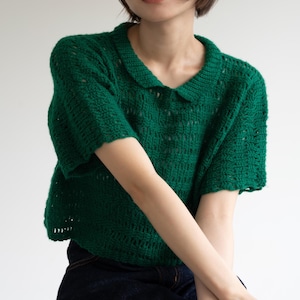 Crochet Lace Top Pattern (English): Maybe One Day Pullover, Size Inclusive (PDF Pattern)
