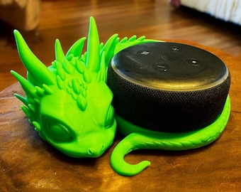 Baby Dragon Stand for Alexa Echo Dot 3, Baby Dragon, Baby Dragon, for Alexa Echo Dot 3