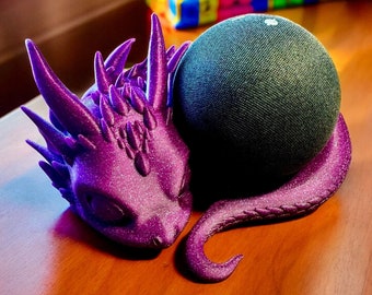 Baby Dragon Stand for Alexa Echo Dot 5, Baby Dragon, Baby Dragon, for Alexa Echo Dot 5