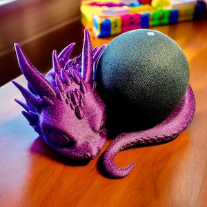 Baby Dragon Stand for Alexa Echo Dot 5, Baby Dragon, Baby Dragon, for Alexa Echo Dot 5