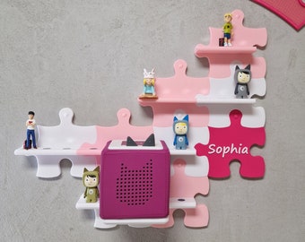 Tonie shelf expandable for music box and Tonie figures personalizable desired name girl&#39;s dream