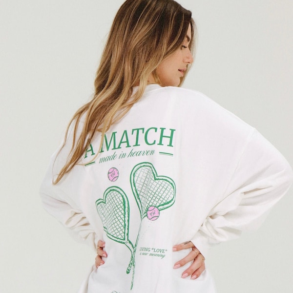 Maid of Honor "It's a Match" Crewneck bachelorette gift for bridesmaids/ bridal party