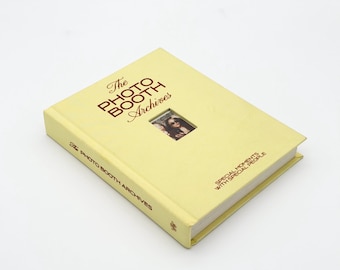 Photo booth archive photo album in Yellow