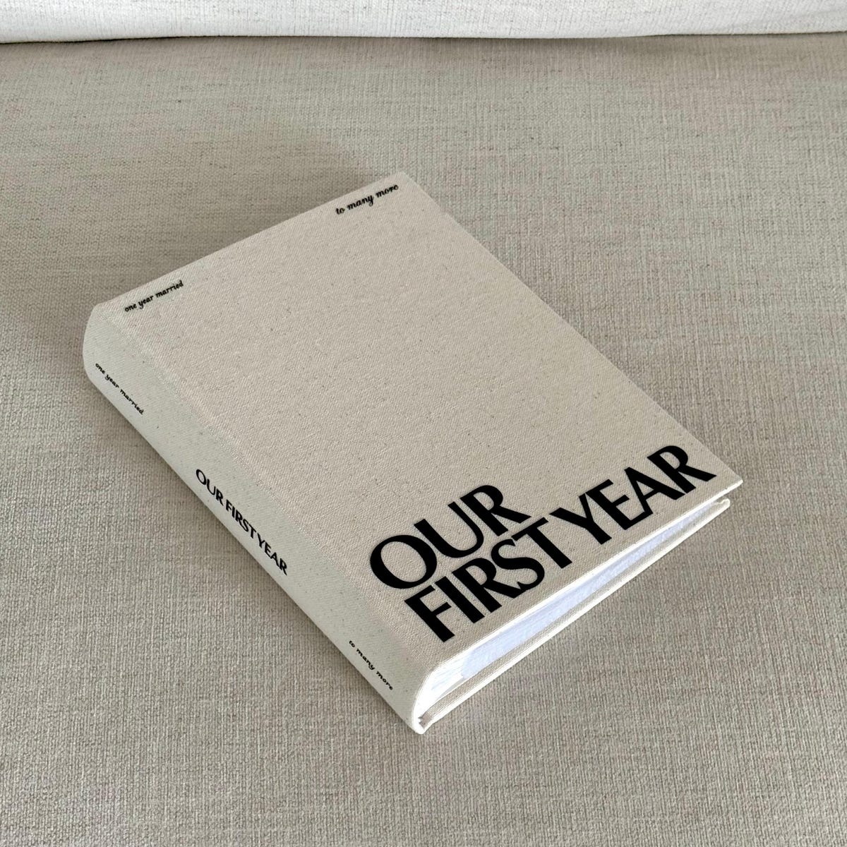 Our First Year Photo Album - Etsy