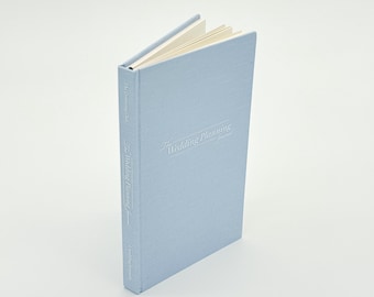 The Wedding Planning Journal blue linen