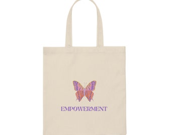 Gifts for Her| Butterfly Tote Bag| Aesthetic Women Tote| Shoulder Bag| Cute Tote Bag| Trendy Tote Bag| Canvas Tote Bag| Minimal Tote Bag