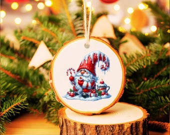 Gnome Christmas Ornaments (set of 6)