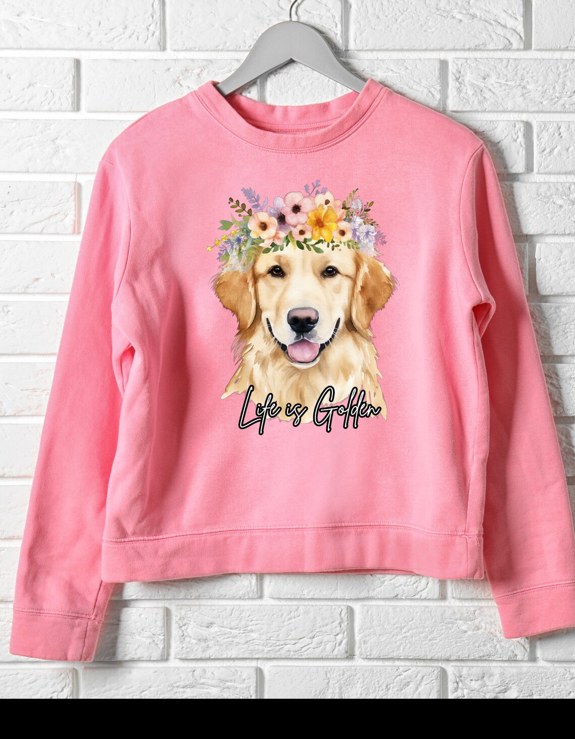 Life is Golden, Golden Retriever Png - Etsy