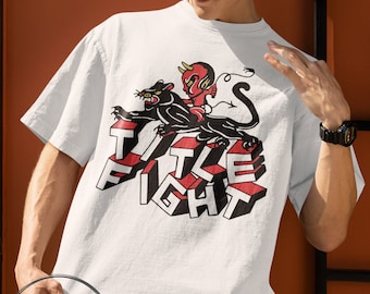 Title Fight Band Tee, Panther & Devil Graphic Unisex Shirt