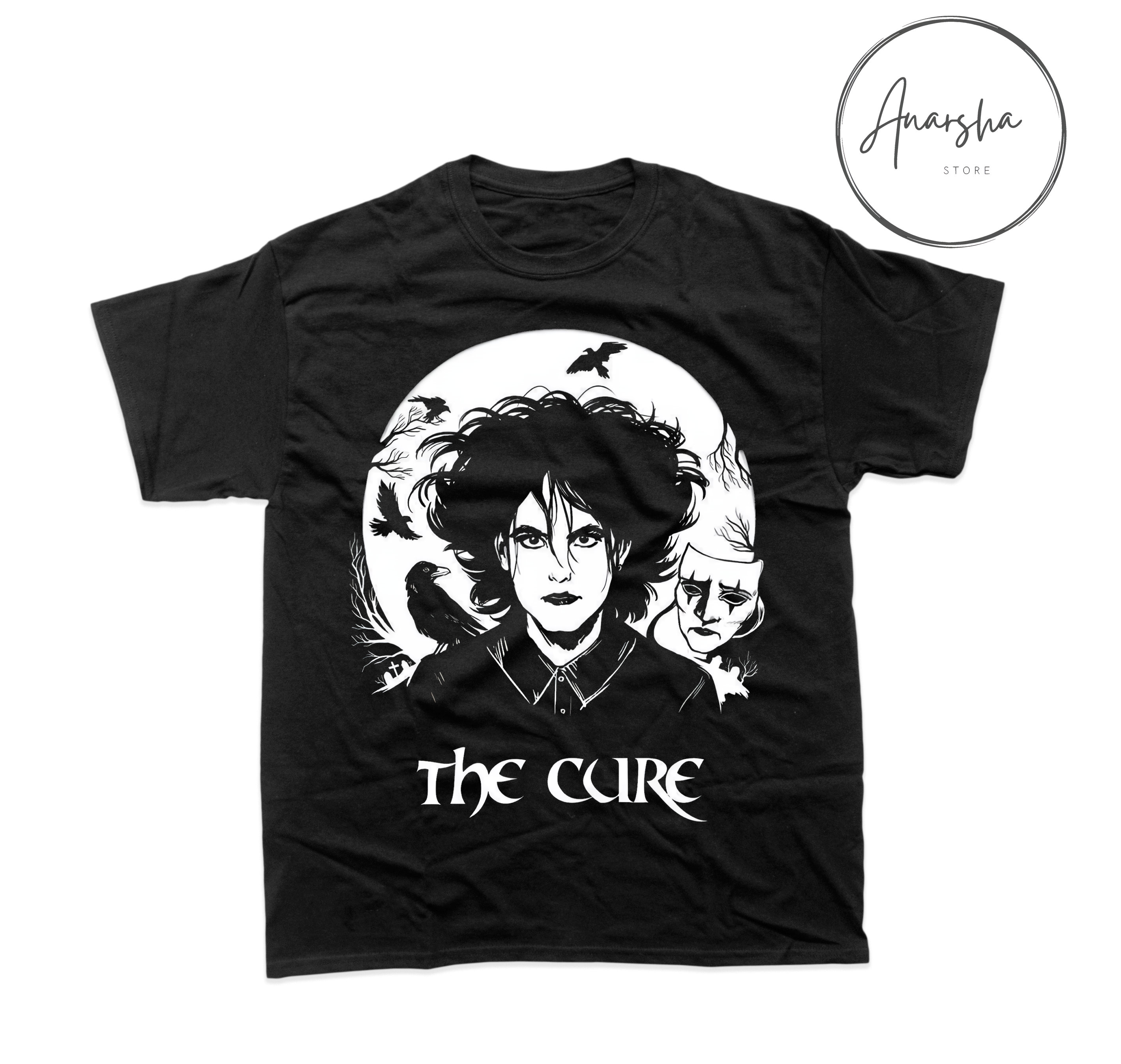 The Cure Tshirt the Cure Tee the Cure Merchandise Etsy