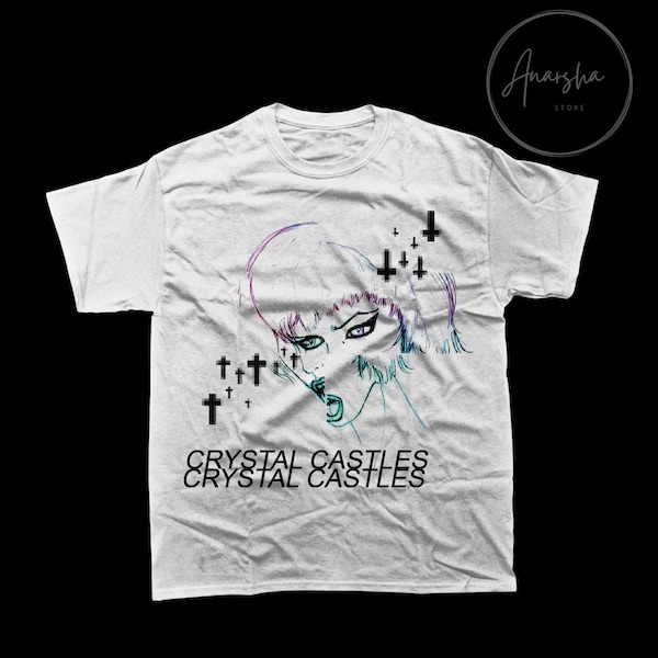 Crystal Castles T-shirt - Crystal Castles Tee - Crystal Castles Merchandise
