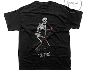 Lil Peep Skeleton Graphic Tee - Fan Merch