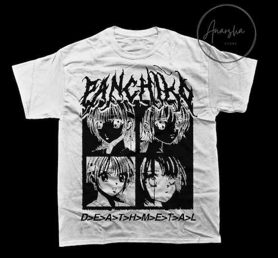 Panchiko T-Shirt - Rock Music Shirt - D>E>A>T>H>M>E>T>A>L Album Shirt - Failed At Math(s) Shirt - Panchiko Merch - Unisex Rocker Clothing