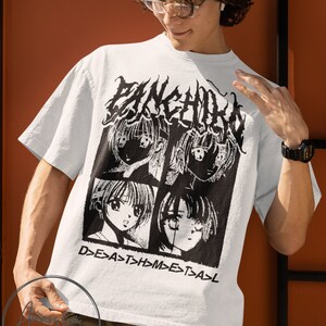パンチコTシャツ - ロックミュージックシャツ - D>E>A>T>H>M>E>T>A>Lアルバムシャツ - 数学失敗シャツ - パンチコグッズ - ユニセックスロッカー服 画像 3