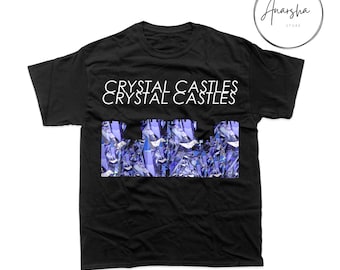 Crystal Castles Graphic Tee - Unisex Band T-Shirt