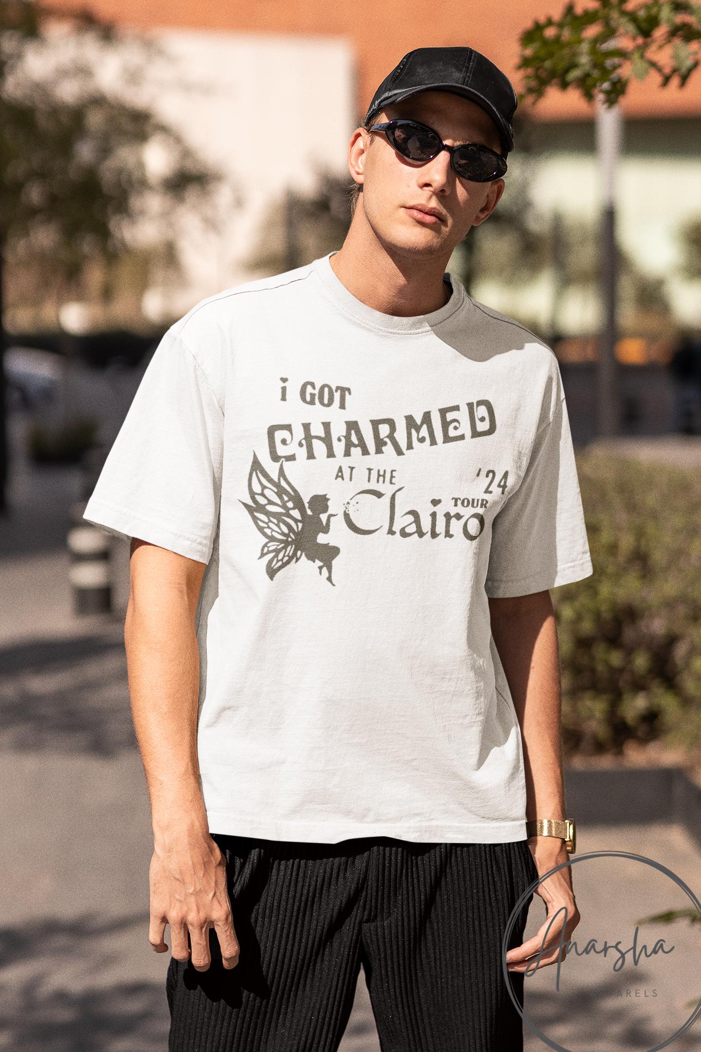 Clairo '24 Tour T-shirt - 'I Got Charmed' Design - Etsy