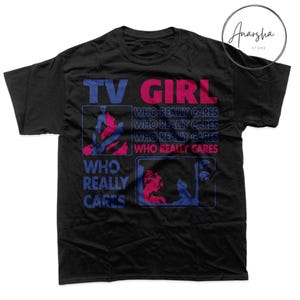 T-Shirt - Tv Girl T-Shirt - Tv Girl Merch - French Ausgangs - Lover's Rock