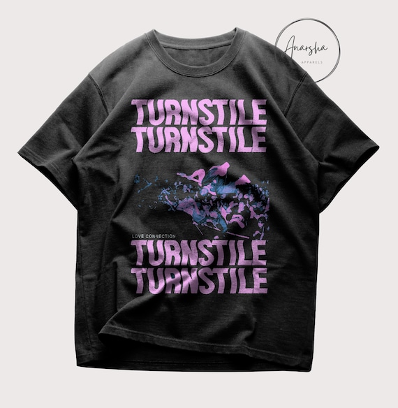 Turnstile T-shirt - Nonstop Feeling - Turnstile Merch - Unisex